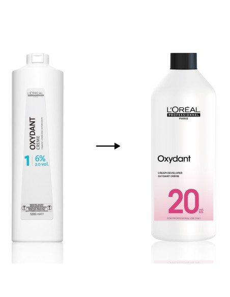 L'Oréal Professionnel - Oxidante en Crema 20 Vol 6% 1000 ml