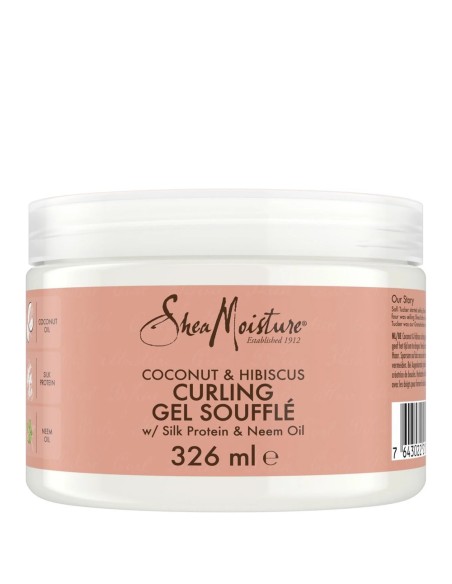 Shea Moisture - Gel Para Rizos Coconut & Hibiscus Curling Gel Souflé 326 ml