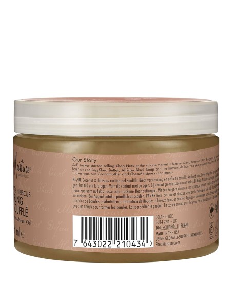 Shea Moisture - Gel Para Rizos Coconut & Hibiscus Curling Gel Souflé 326 ml