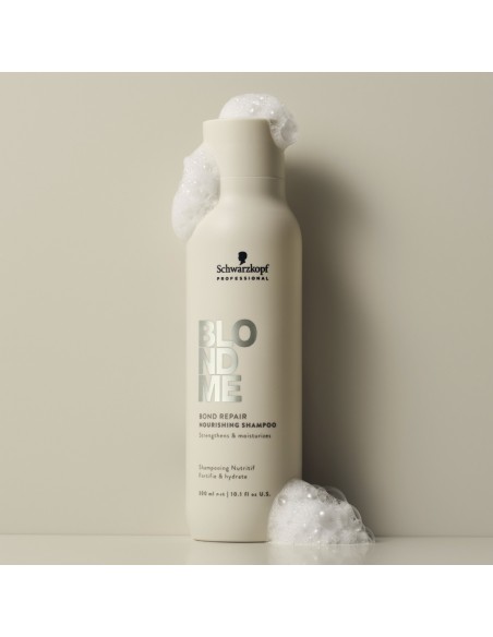 Schwarzkopf - Champú Nutritivo BlondMe Bond Repair Nourishing 300 ml