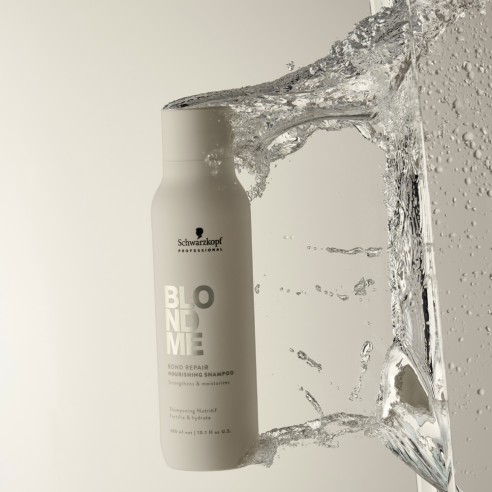 Schwarzkopf - Champú Nutritivo BlondMe Bond Repair Nourishing 300 ml