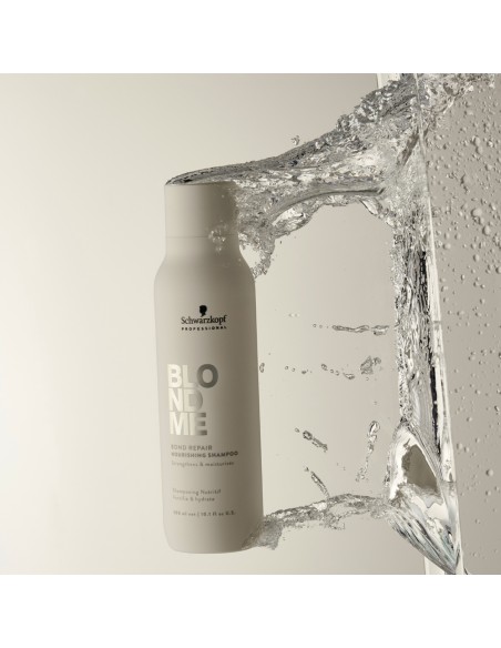 Schwarzkopf - Champú Nutritivo BlondMe Bond Repair Nourishing 300 ml