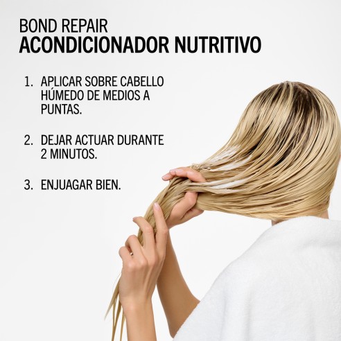 Schwarzkopf - Acondicionador Nutritivo BlondMe Bond Repair Nourishing 250 ml