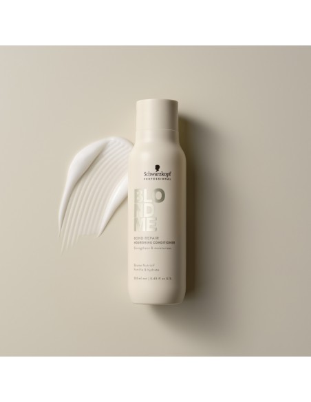 Schwarzkopf - Acondicionador Nutritivo BlondMe Bond Repair Nourishing 250 ml