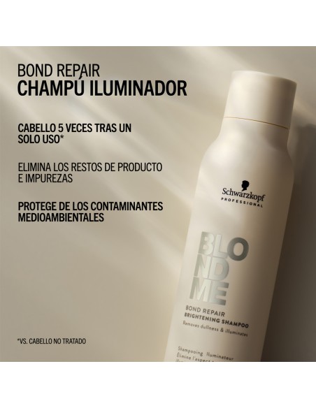 Schwarzkopf - BlondMe Bond Repair Brightening Shampoo 300 ml