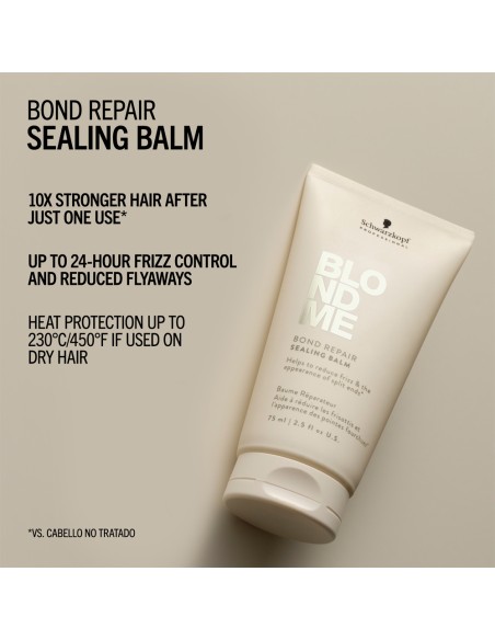 Schwarzkopf - Bálsamo Sellador BlondMe Bond Repair Sealing Balm 75 ml