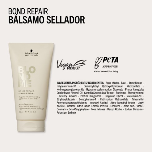 Schwarzkopf - BlondMe Bond Repair Sealing Balm 75 ml