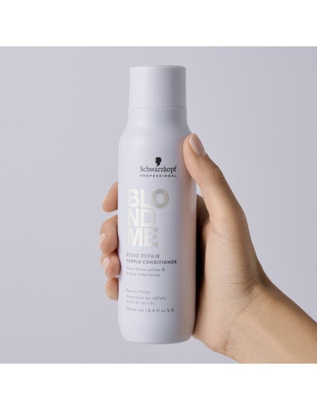 Schwarzkopf - BlondMe Bond Repair Purple Conditioner 250 ml