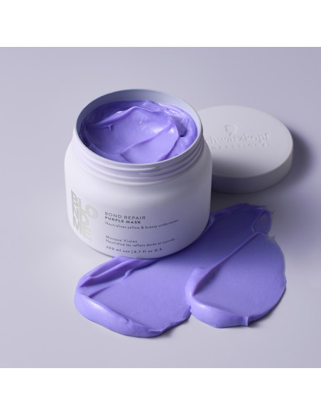 Schwarzkopf - BlondMe Bond Repair Purple Mask 200 ml