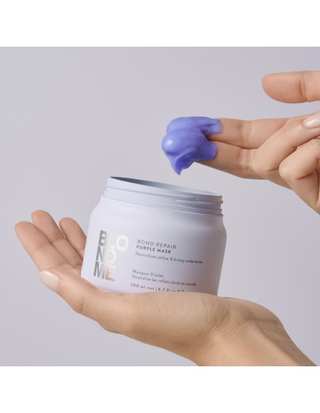 Schwarzkopf - BlondMe Bond Repair Purple Mask 200 ml