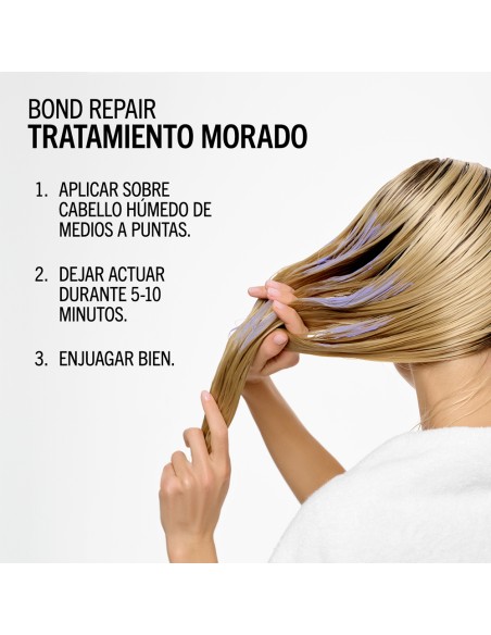 Schwarzkopf - Tratamiento Morado BlondMe Bond Repair Purple Mask 200 ml