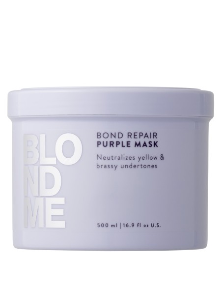 Schwarzkopf - BlondMe Bond Repair Purple Mask 500 ml