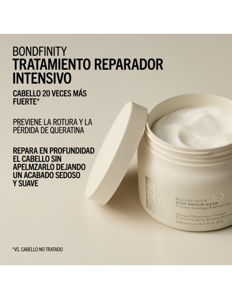 Schwarzkopf - Tratamiento Reparador Intensivo BlondMe Bondfinity Deep Repair Mask 200 ml