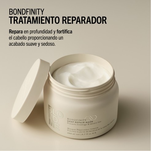 Schwarzkopf - Tratamiento Reparador Intensivo BlondMe Bondfinity Deep Repair Mask 200 ml