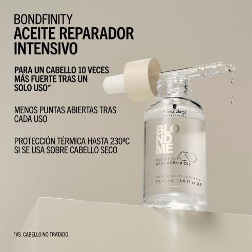 Schwarzkopf - BlondMe Bondfinity Deep Repair Oil 50 ml