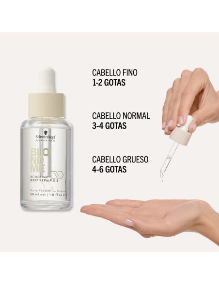 Schwarzkopf - BlondMe Bondfinity Deep Repair Oil 50 ml