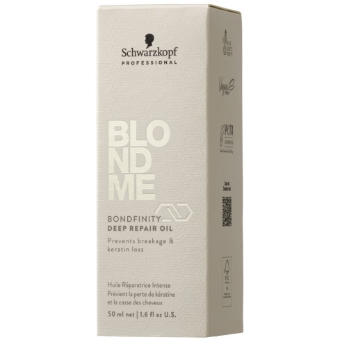 Schwarzkopf - Aceite Reparador Intensivo BlondMe Bondfinity Deep Repair Oil 50 ml