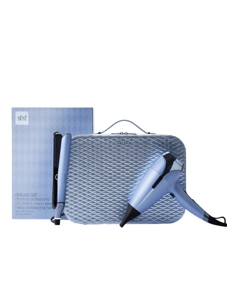 ghd - Set Deluxe Iced Luxe Limited Edition Chronos Straightener + Helios Hair Dryer