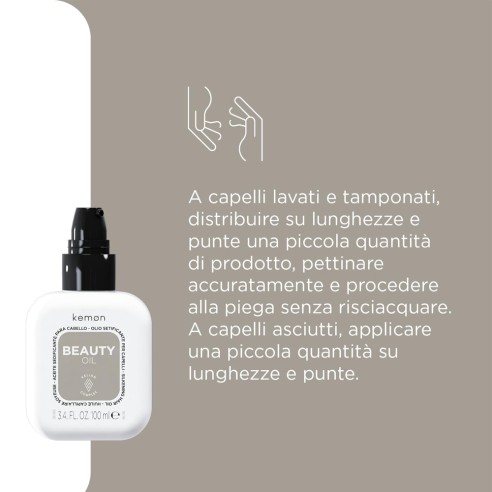 Kemon - Aceite Capilar Sedificante Hair Care Beauty Oil 100 ml
