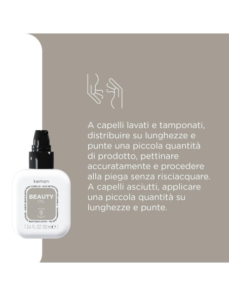 Kemon - Hair Care Beauty Oil Huile Capillaire Soyeuse 100 ml