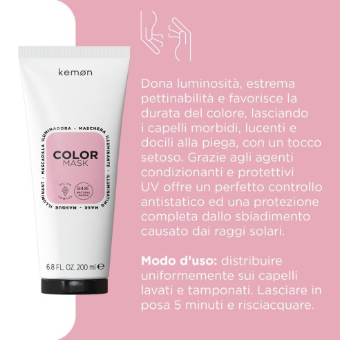 Kemon - Hair Care Color Illuminating Mask 200 ml