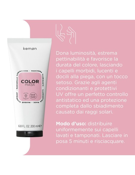 Kemon - Hair Care Color Masque Illuminant 200 ml