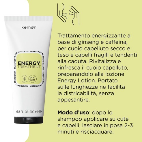 Kemon - Hair Care Energy Trattamento Energizzante 200 ml