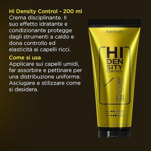 Kemon - Hair Style Hi Density Control Crème Volumisante 200 ml