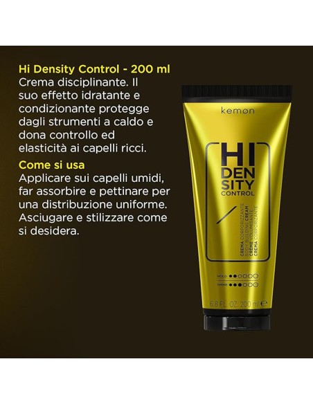 Kemon - Hair Style Hi Density Control Crème Volumisante 200 ml