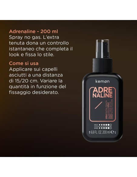 Kemon - Hair Style Adrenaline Extra-Hold Spray 200 ml