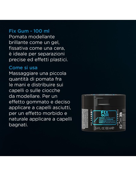 Kemon - Pomada Moldeadora Hair Style Fix Gum 100 ml