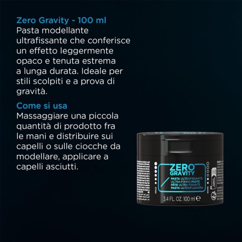 Kemon - Hair Style Zero Gravity Ultra-Fixing Paste 100 ml