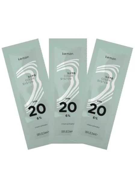 Kemon - 20 vol. Oxidante en Crema Nayo 3 x 25 ml