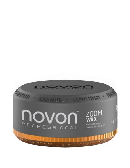 Novon - Cera de Fijación Media/Fuerte Zoom Wax Nº6 Medium Strong Hold 150 ml - ZZNOV58379