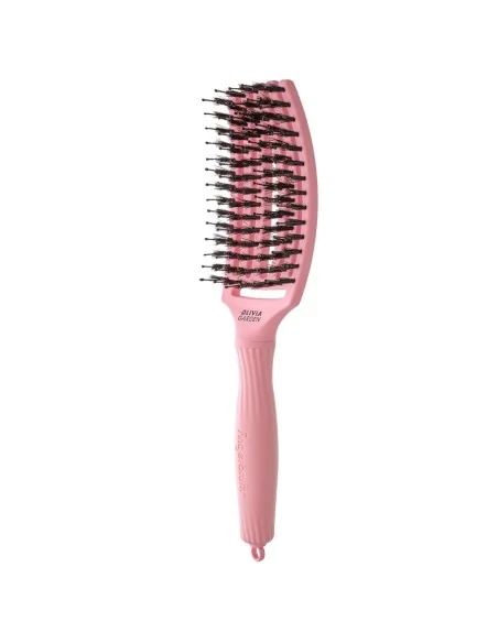 Olivia Garden - Cepillo Fingerbrush Soft Pink - 1 Unidad