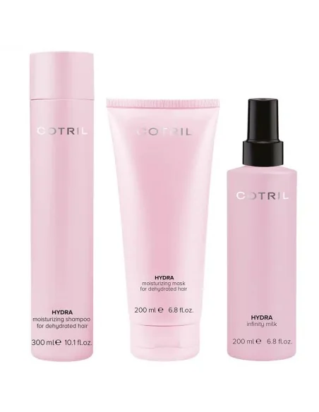 Cotril - Pack Hydra Champú 300 ml + Mascarilla 200 ml + Infinity 200 ml