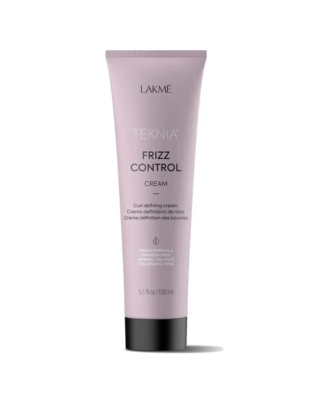 Lakme - Crema Definidora de Rizos Teknia Frizz Control Cream 150 ml