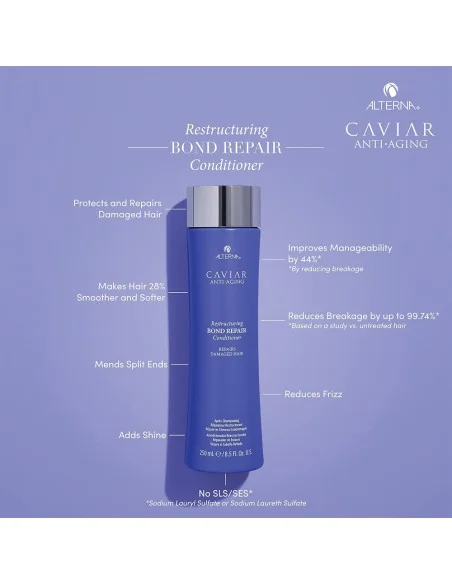 Alterna - Aconcionador Reparador Caviar Restructuring Bond Repair 487 ml