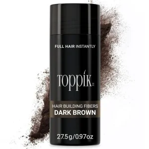 Toppik - Fibras Capilares Tono Castaño Oscuro (Dark Brown) 27,5 g