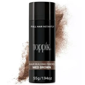 Toppik - Fibras Capilares Tono Castaño (Medium Brown) 55 g