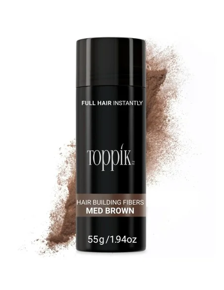 Toppik - Fibras Capilares Tono Castaño (Medium Brown) 55 g