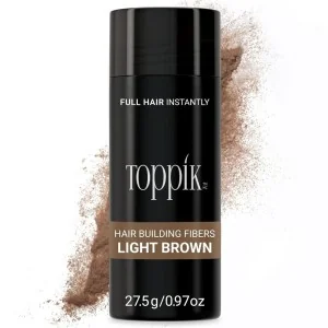 Toppik - Fibras Capilares Tono Castaño Claro (Light Brown) 27,5 g
