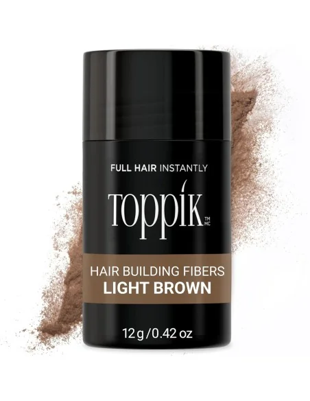 Toppik - Fibras Capilares Tono Castaño Claro (Light Brown) 12 g