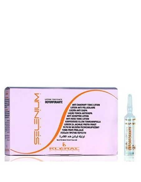 loción anticaspa selenium 10 x 10 ml - kleral system