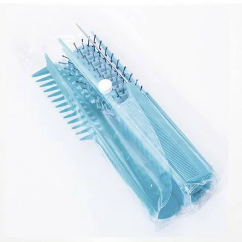 Bifull - Set de 7 Peines Gea Blue