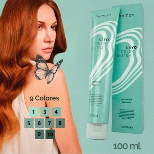 Kemon - Tinte Nayo Color Natural 8 Rubio Claro 100 ml