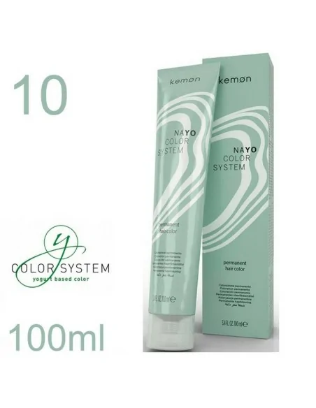 Kemon - Tinte Nayo Color Natural 10 Rubio Platinado Natural 100 ml