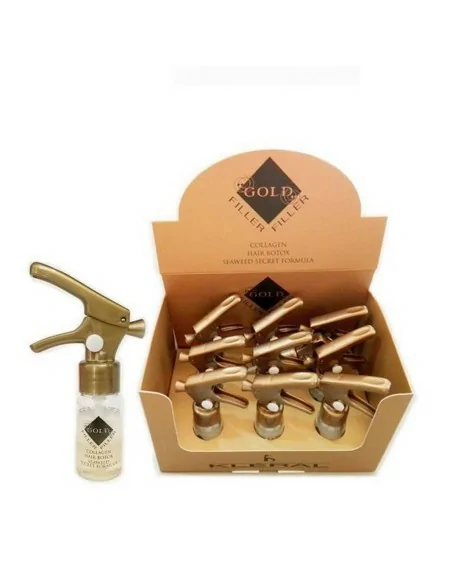 Kleral System - Semi di Lino - Caja de 9 Unds. Gold Filler Hair botul 10 ml