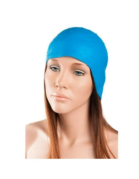 Eurostil - 01511 - Gorro Para Mechas de Goma Azul