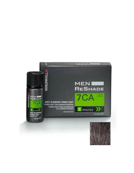 Goldwell - Men Reshade 7 CA Ceniza Fría / Rubio Medio 4 x 20 ml